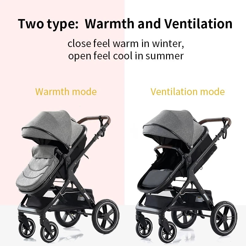 Baby stroller 3 in1,four wheel stroller,2 in 1 baby car,Lightweight strollers,Mutifunction Strollers,baby carriage,Poussette
