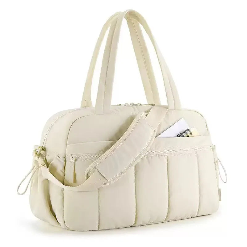 Large Capacity Travel Bag Luggage Bag Sports Fitness Bag Waterproof Hand Luggage Pregnant Women's Handbag