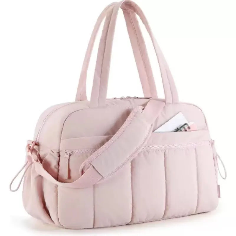 Large Capacity Travel Bag Luggage Bag Sports Fitness Bag Waterproof Hand Luggage Pregnant Women's Handbag