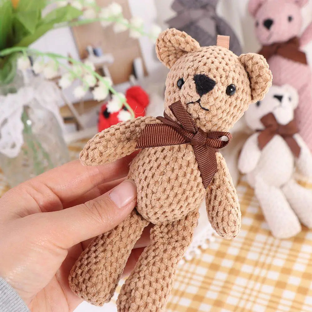 Gift Birthday Gift Toy Decorations Plush Pendant Key Pendant Stuffed Animals Bear Plush Toy Soft Toys Bear Stuffed Toys