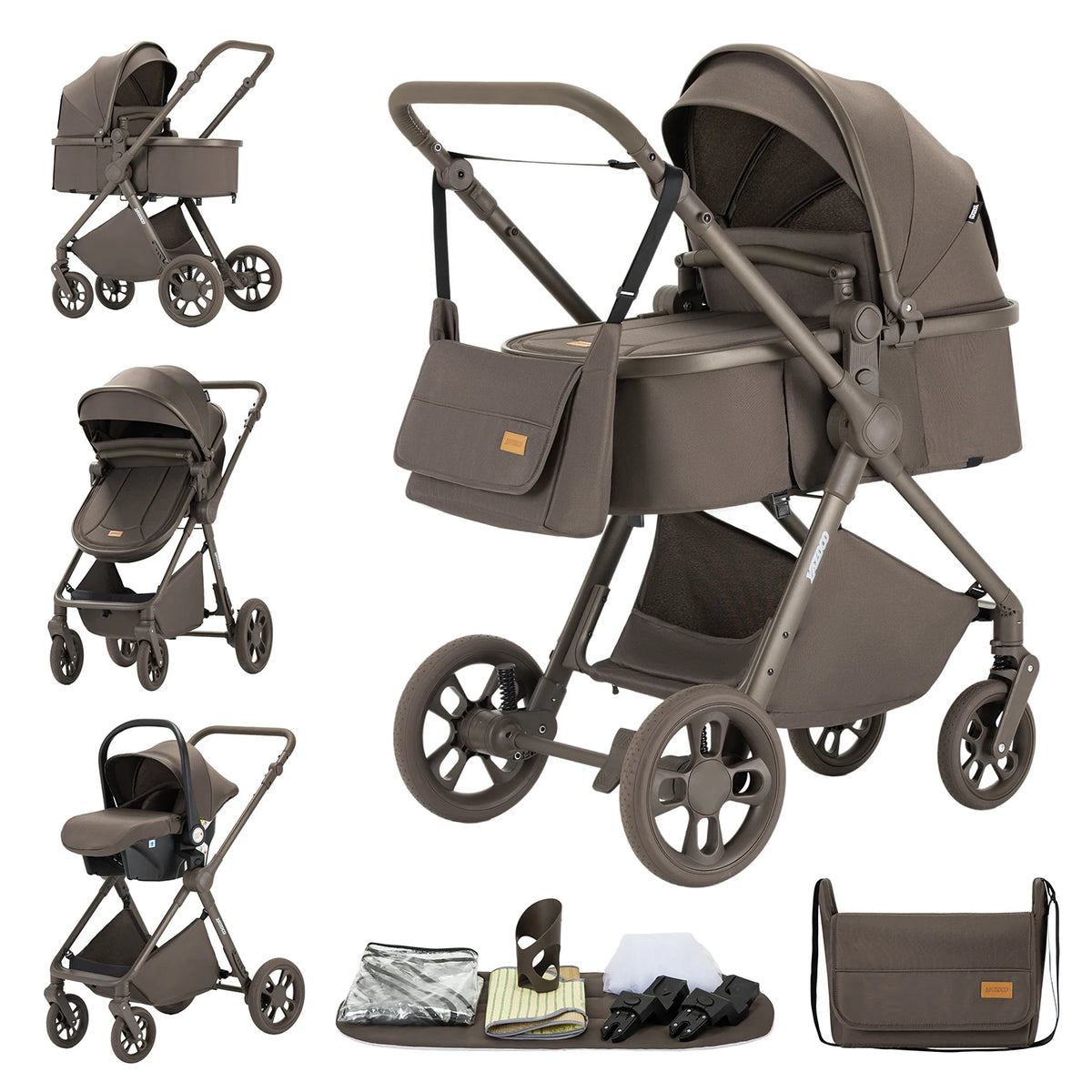 Baby stroller 3 in1,four wheel stroller,2 in 1 baby car,Lightweight strollers,Mutifunction Strollers,baby carriage,Poussette