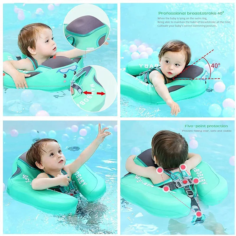 Mambobaby VIP Dropshipping Non-Inflatable Baby Floats  Underarm Swimming Floater Spa Buoy Trainer Suppliers