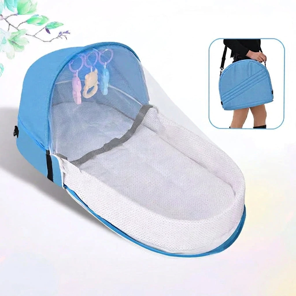 Berço para bebé portátil e dobrável