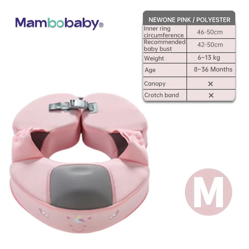 Mambobaby VIP Dropshipping Non-Inflatable Baby  Floats with Canopy  Underarm Swimming  Floater Spa Buoy Trainer Suppliers