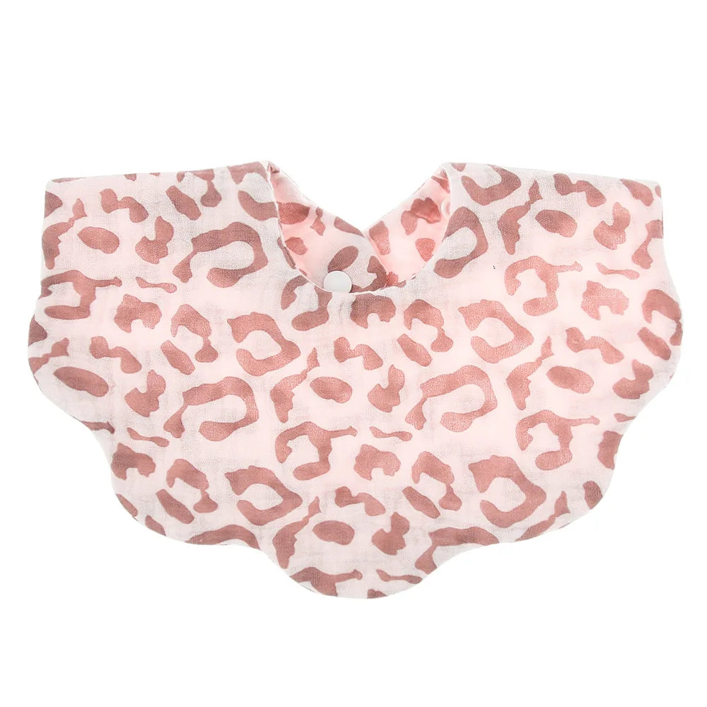 100% Cotton Baby Bandana Drool Bibs, 360-Degree Rotating Muslin Bibs for Boys Girls Newborn Infant for Drooling and Teething