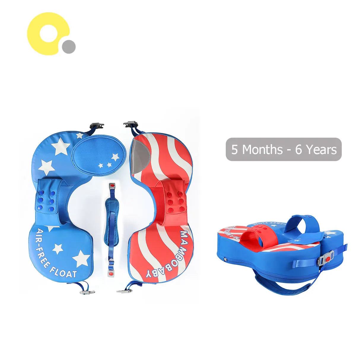 Mambobaby VIP Dropshipping Non-Inflatable Baby  Floats with Canopy  Underarm Swimming  Floater Spa Buoy Trainer Suppliers