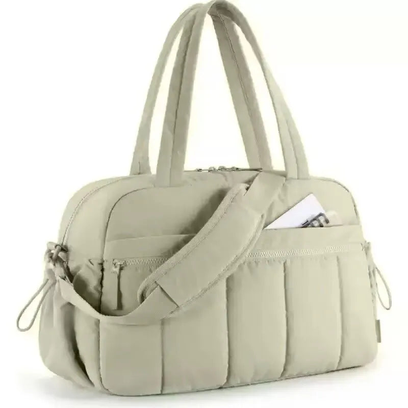 Large Capacity Travel Bag Luggage Bag Sports Fitness Bag Waterproof Hand Luggage Pregnant Women's Handbag
