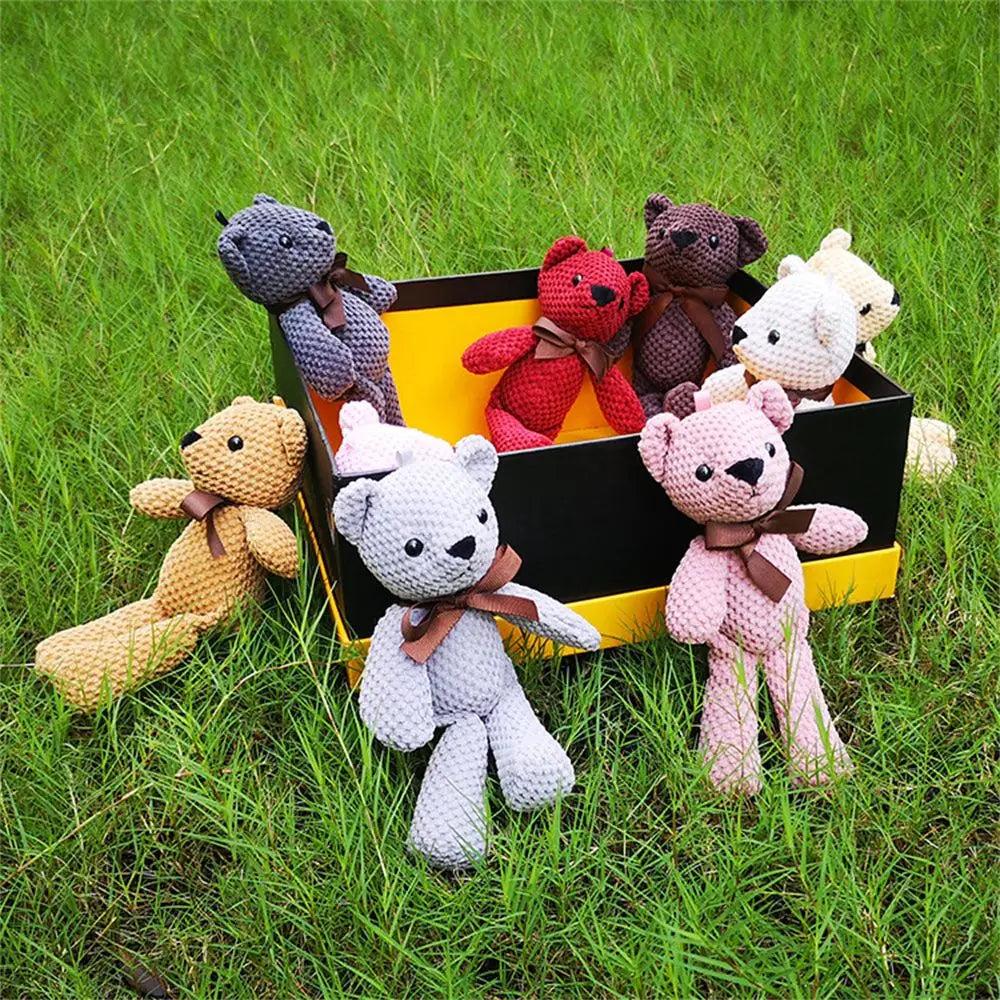 Gift Birthday Gift Toy Decorations Plush Pendant Key Pendant Stuffed Animals Bear Plush Toy Soft Toys Bear Stuffed Toys