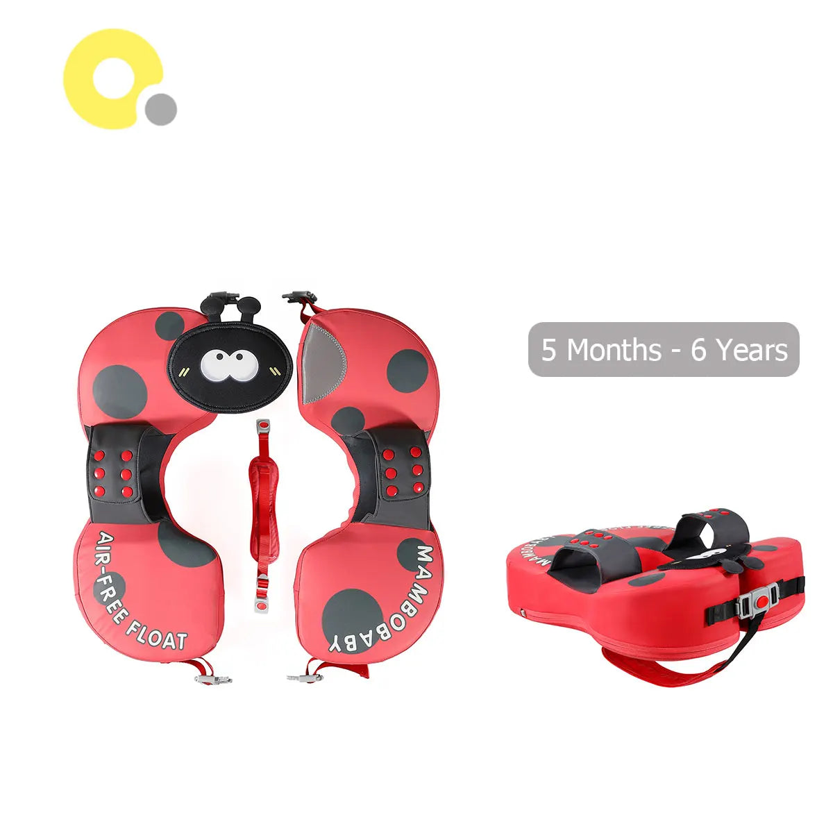 Mambobaby VIP Dropshipping Non-Inflatable Baby  Floats with Canopy  Underarm Swimming  Floater Spa Buoy Trainer Suppliers