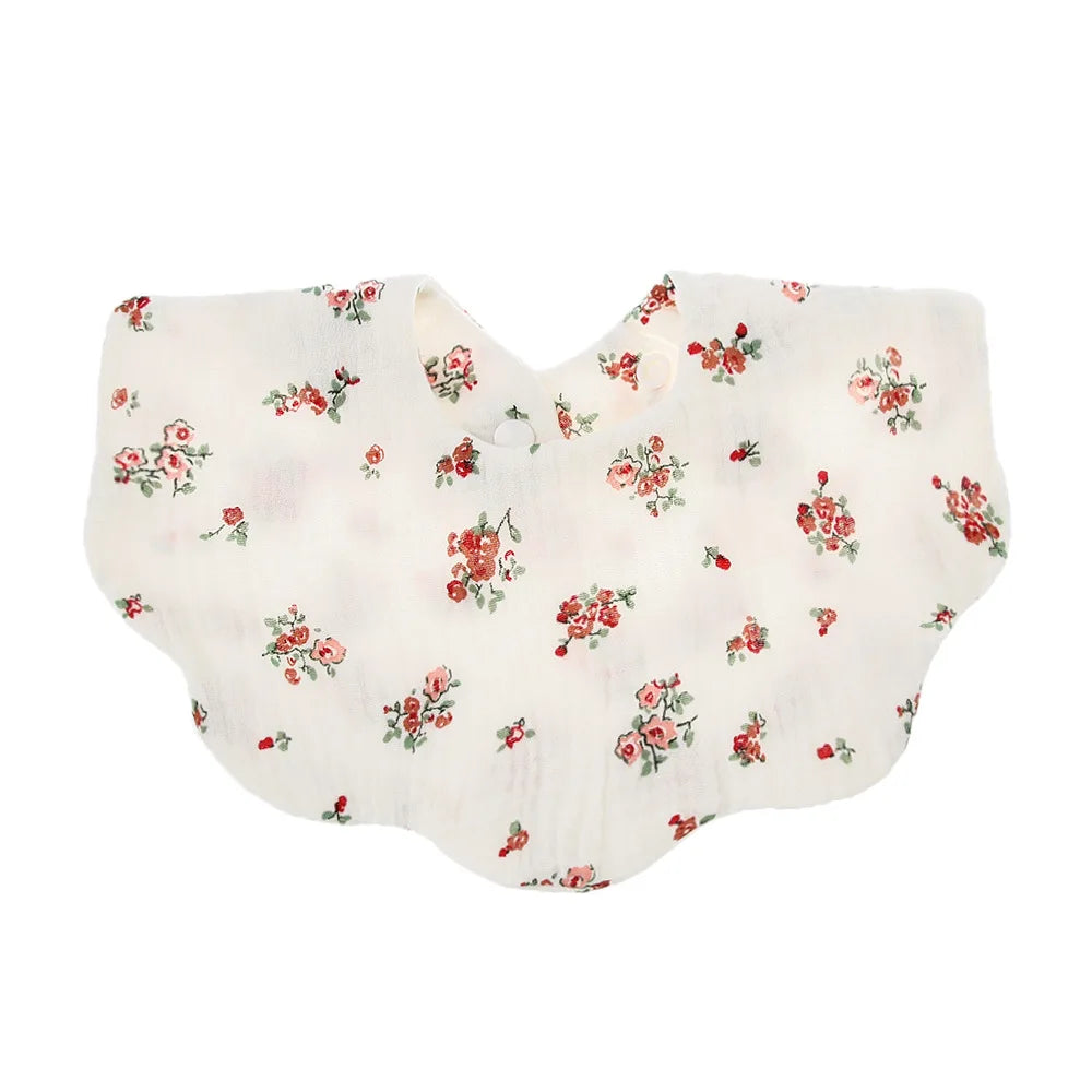 100% Cotton Baby Bandana Drool Bibs, 360-Degree Rotating Muslin Bibs for Boys Girls Newborn Infant for Drooling and Teething