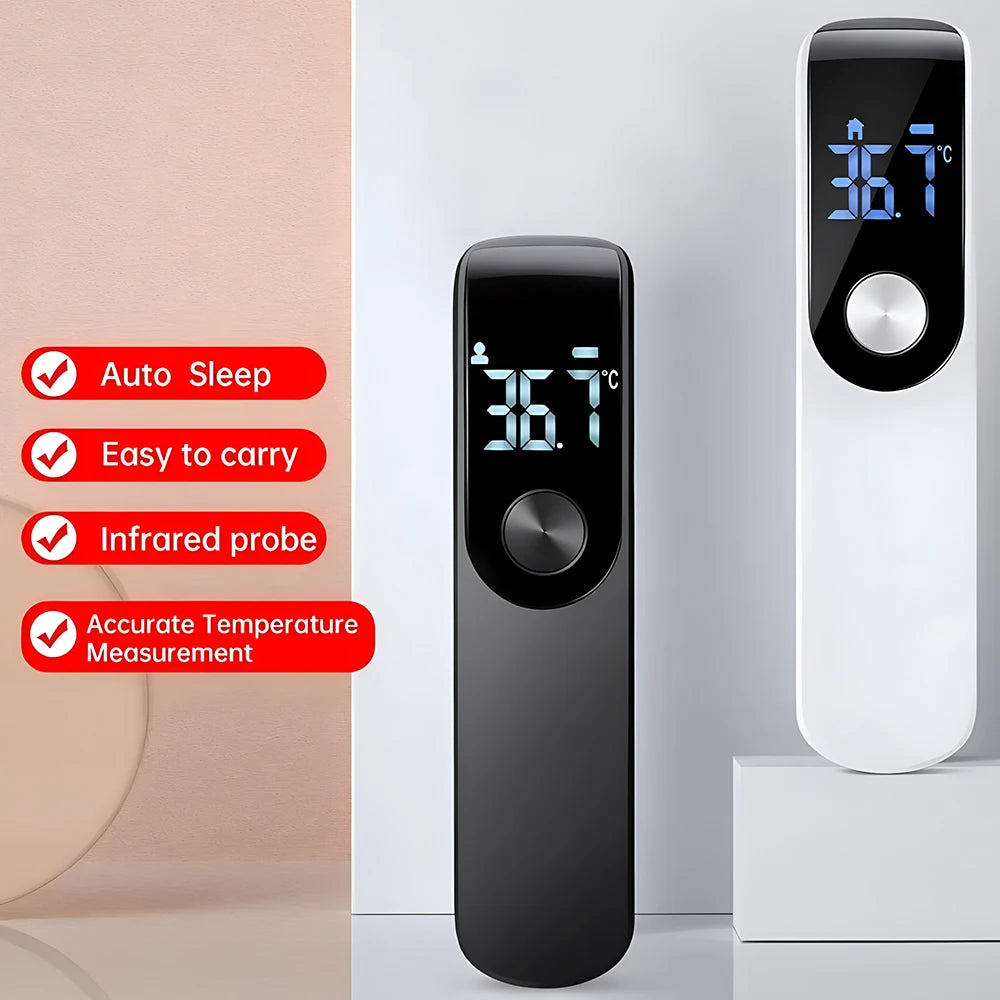 Forehead Digital Thermometer Non-Contact Infrared Medical Temperature Fever Thermometer Body/Pulse Oximeter for Baby Adults