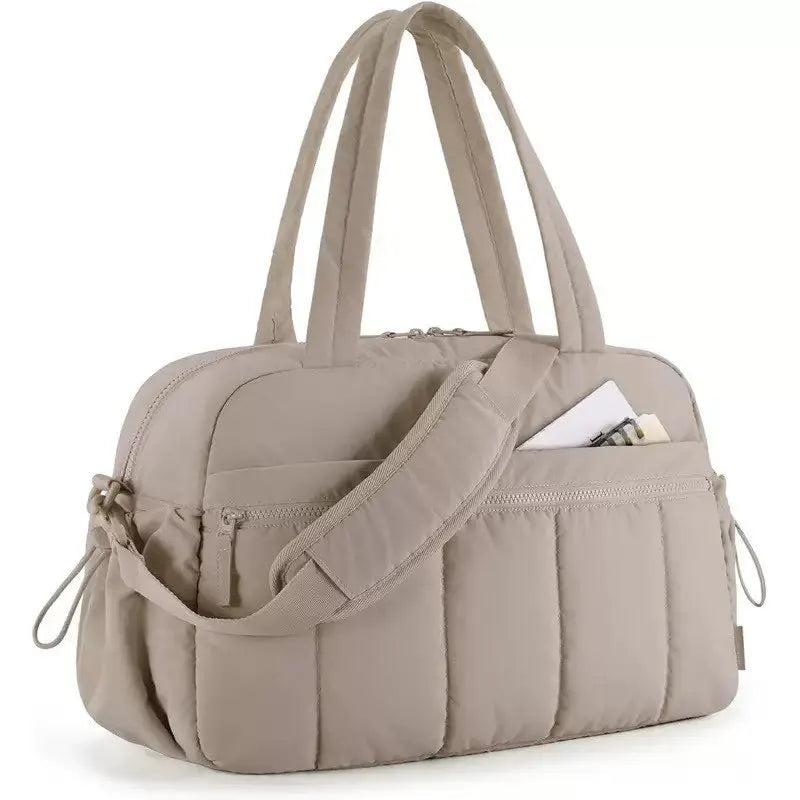 Large Capacity Travel Bag Luggage Bag Sports Fitness Bag Waterproof Hand Luggage Pregnant Women's Handbag