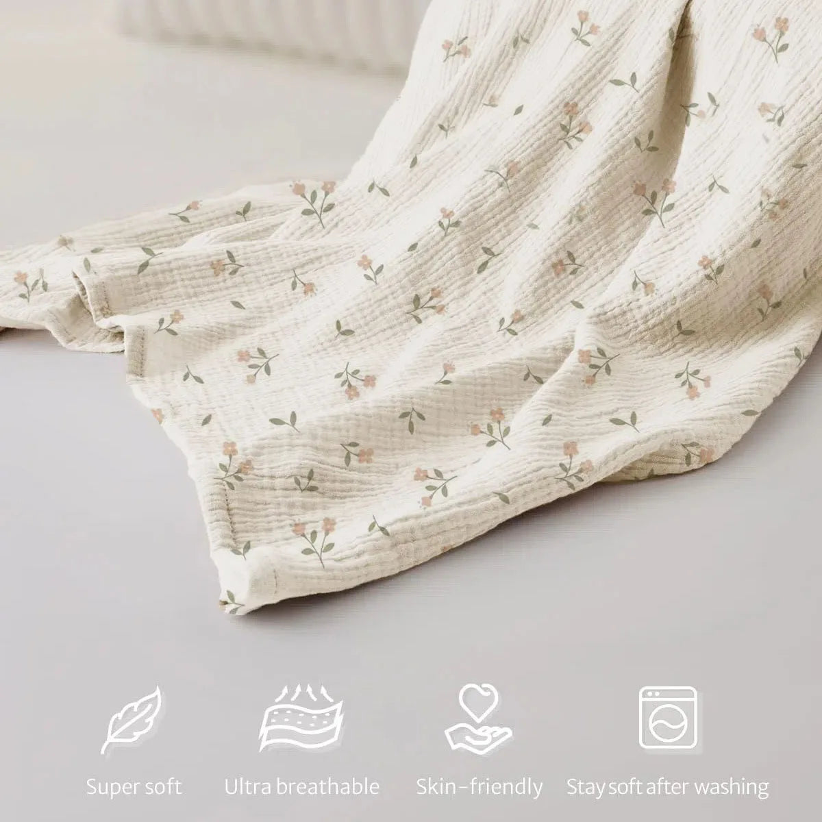 1 pc Nursing Cover Cloth - Outdoor Breastfeeding Shawl, Anti-Exposure Gauze Feeding Cover-up, Breathable Nursing Scarf for Mater