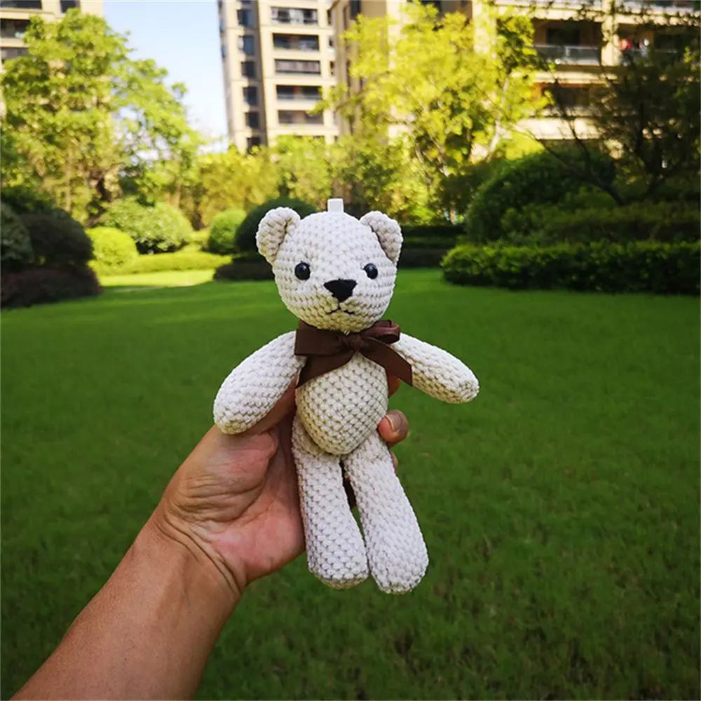 Gift Birthday Gift Toy Decorations Plush Pendant Key Pendant Stuffed Animals Bear Plush Toy Soft Toys Bear Stuffed Toys