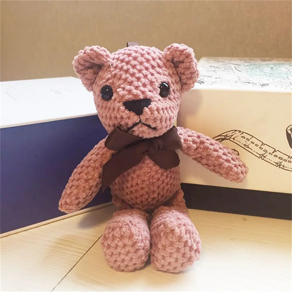 Gift Birthday Gift Toy Decorations Plush Pendant Key Pendant Stuffed Animals Bear Plush Toy Soft Toys Bear Stuffed Toys