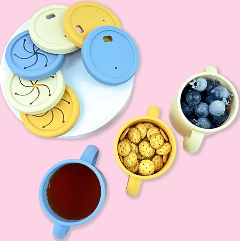 Conjunto de Refeição em Silicone Alimentar para Bebés e Crianças