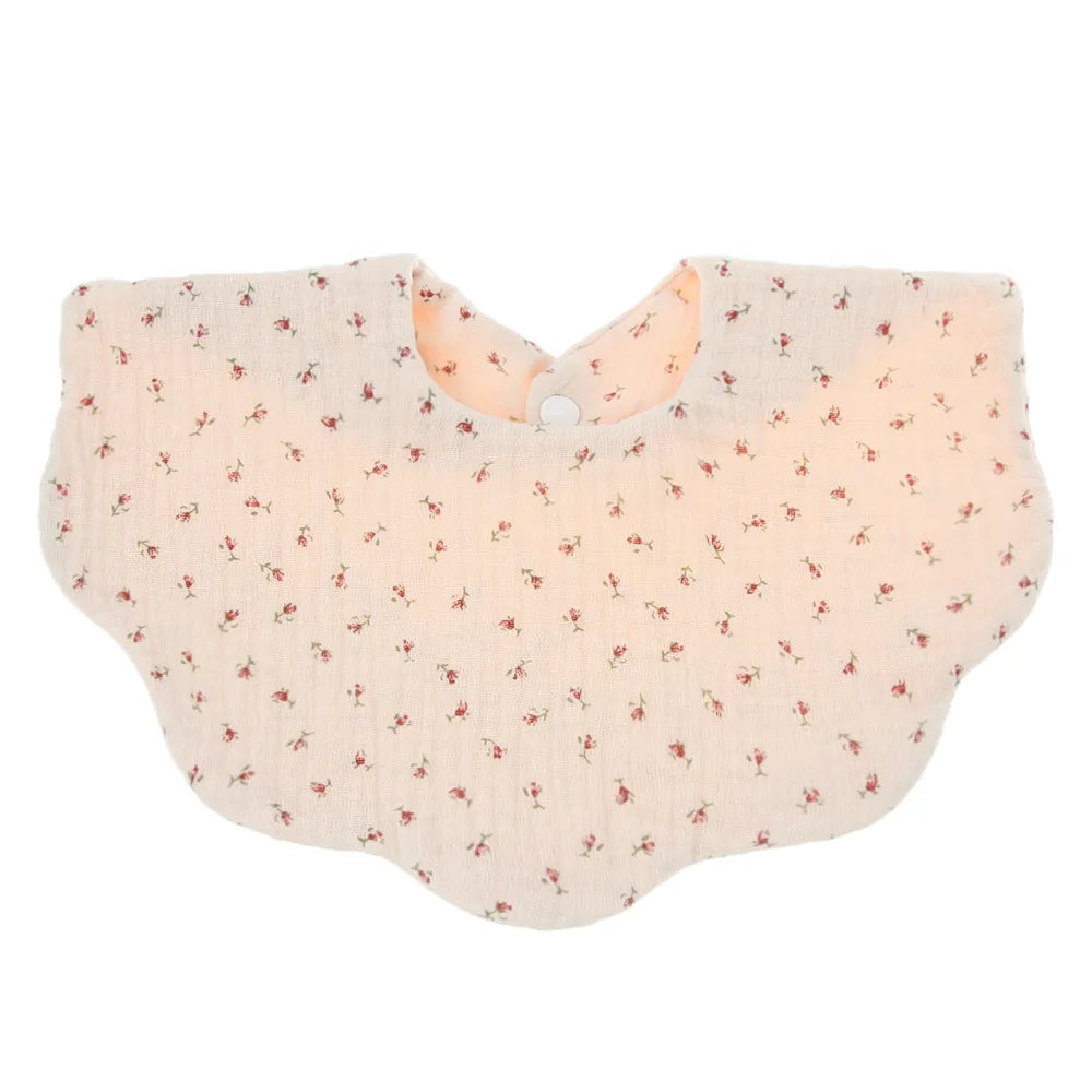 100% Cotton Baby Bandana Drool Bibs, 360-Degree Rotating Muslin Bibs for Boys Girls Newborn Infant for Drooling and Teething
