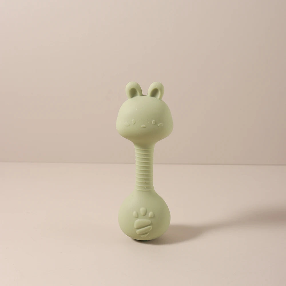 Chocalho e Mordedor Silicone para Bebé