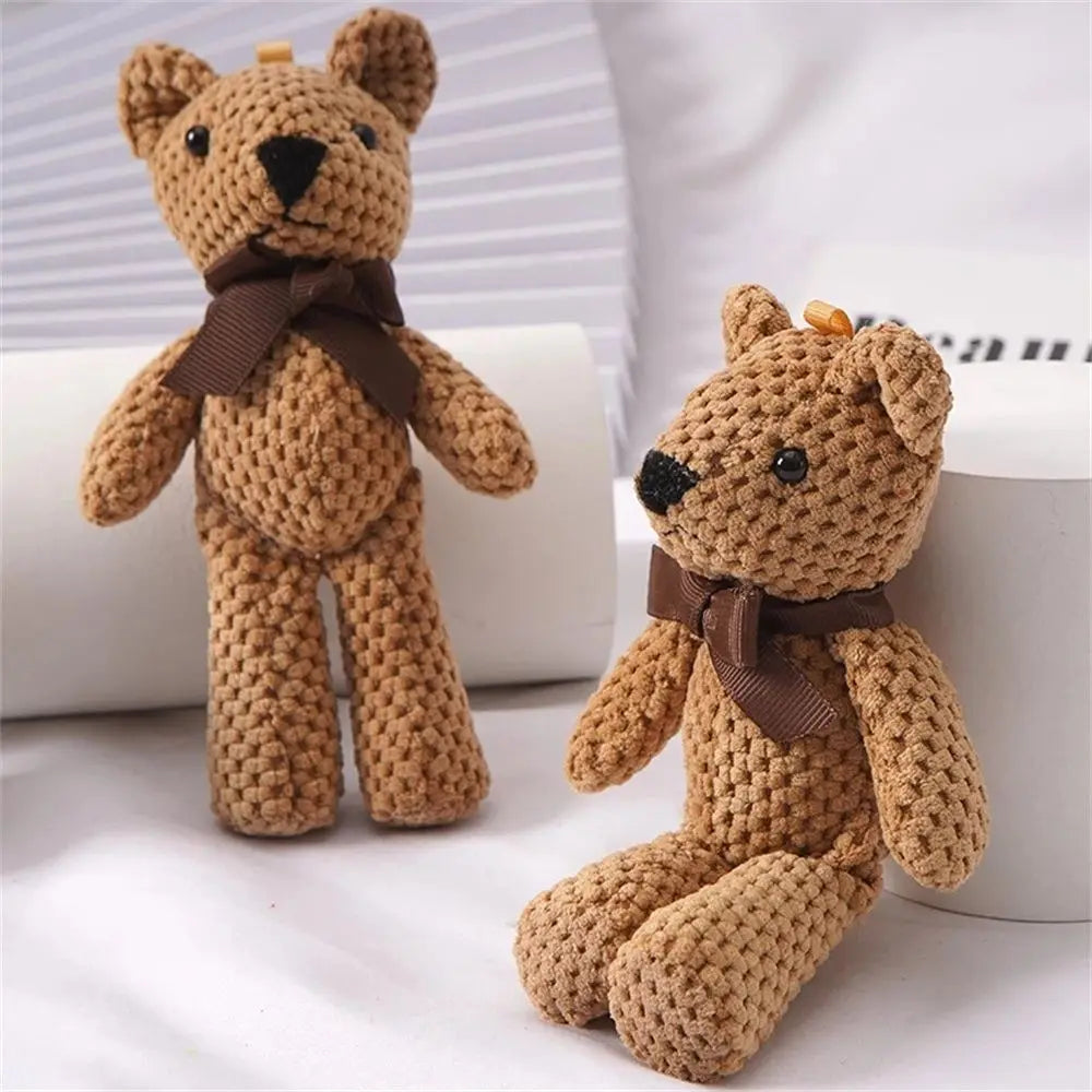 Gift Birthday Gift Toy Decorations Plush Pendant Key Pendant Stuffed Animals Bear Plush Toy Soft Toys Bear Stuffed Toys