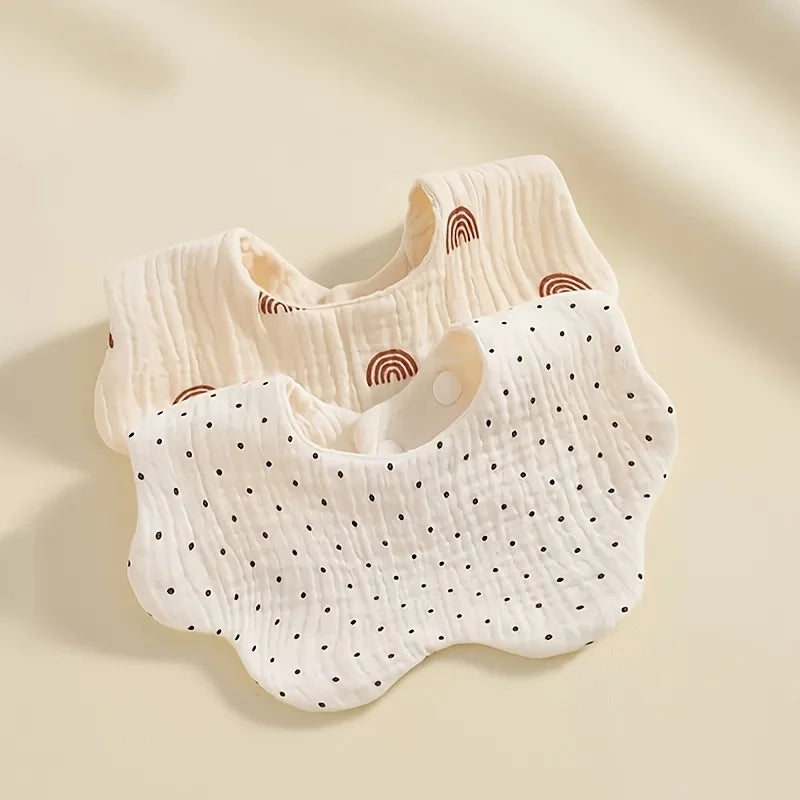 2/3pcs Newborn Baby Bibs Infant Burp Cloths Baby Stuff Feeding Drool Bandana Saliva Towel Toddler Bib Baby Accessories