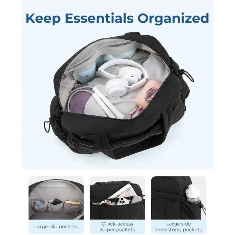 Large Capacity Travel Bag Luggage Bag Sports Fitness Bag Waterproof Hand Luggage Pregnant Women's Handbag